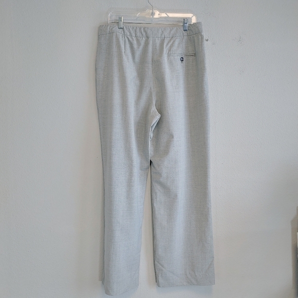 3.1 Phillip Lim Gray Virgin Wool Blend High Waisted Pants Sz 10 Quiet Luxury - Picture 7 of 11